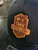 TMK Distillery Leather Patch Trucker Hat